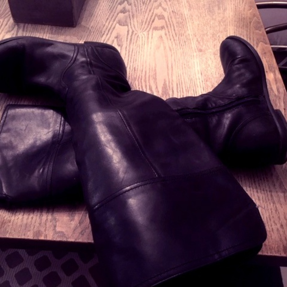 ecco boots - tall